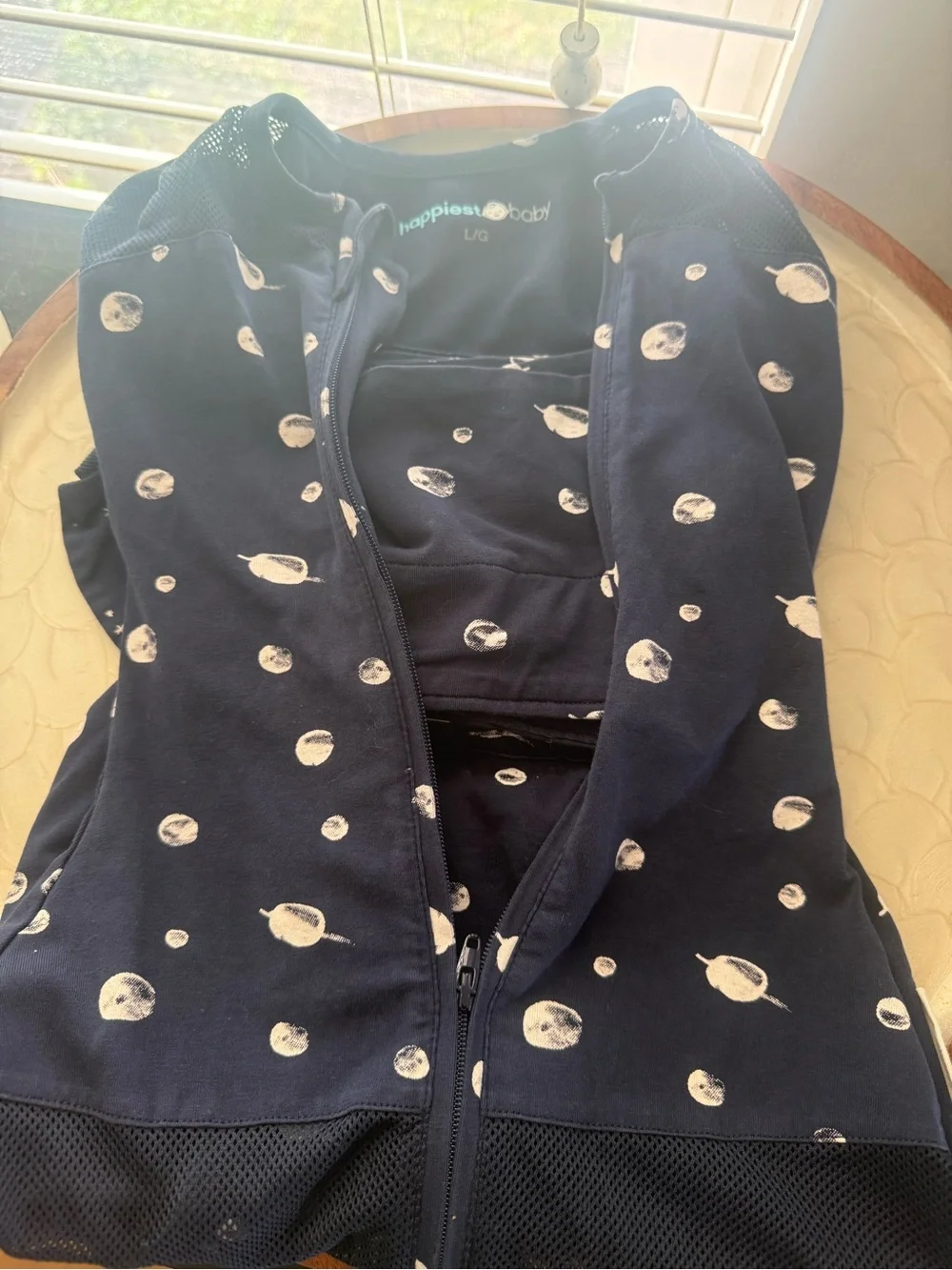Happiest Baby Navy Planet Print Sleep Sack - Kids Pajamas
